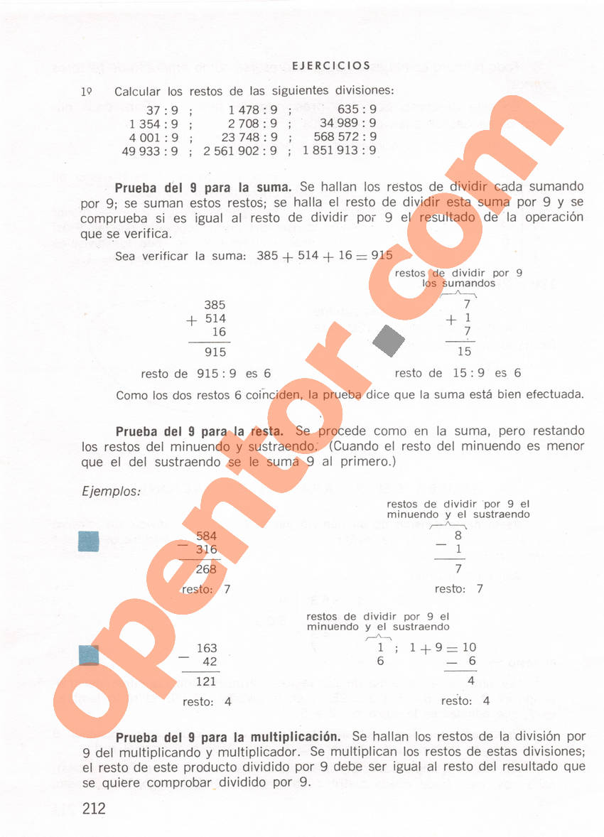 Aritmética de Repetto 1 - Página 212