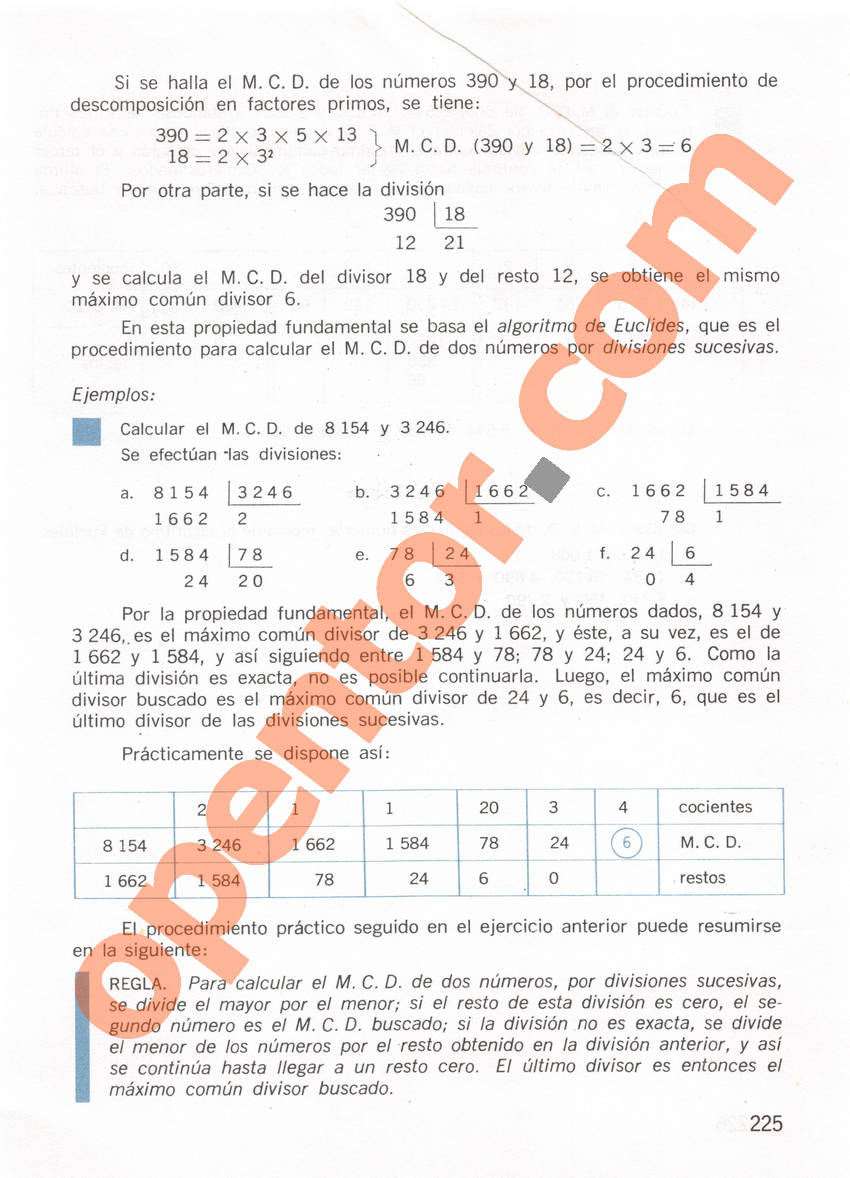 Aritmética de Repetto 1 - Página 225