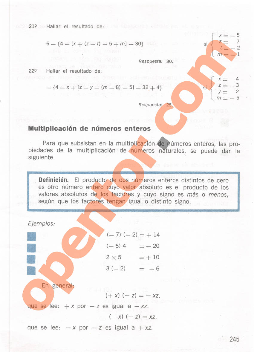 Aritmética de Repetto 1 - Página 245