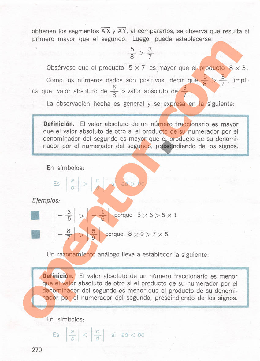 Aritmética de Repetto 1 - Página 270