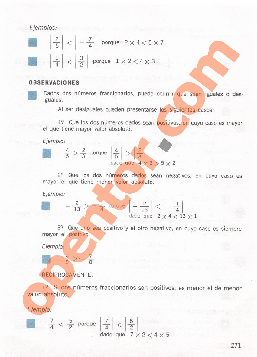 Aritmética de Repetto 1 - Página 271