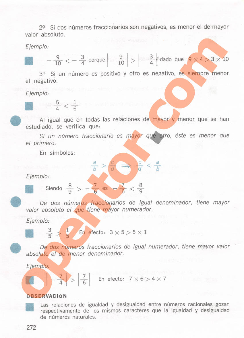 Aritmética de Repetto 1 - Página 272