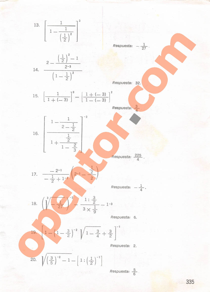 Aritmética de Repetto 1 - Página 335