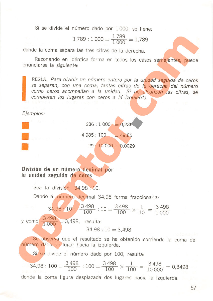 Aritmética de Repetto 2 - Página 57