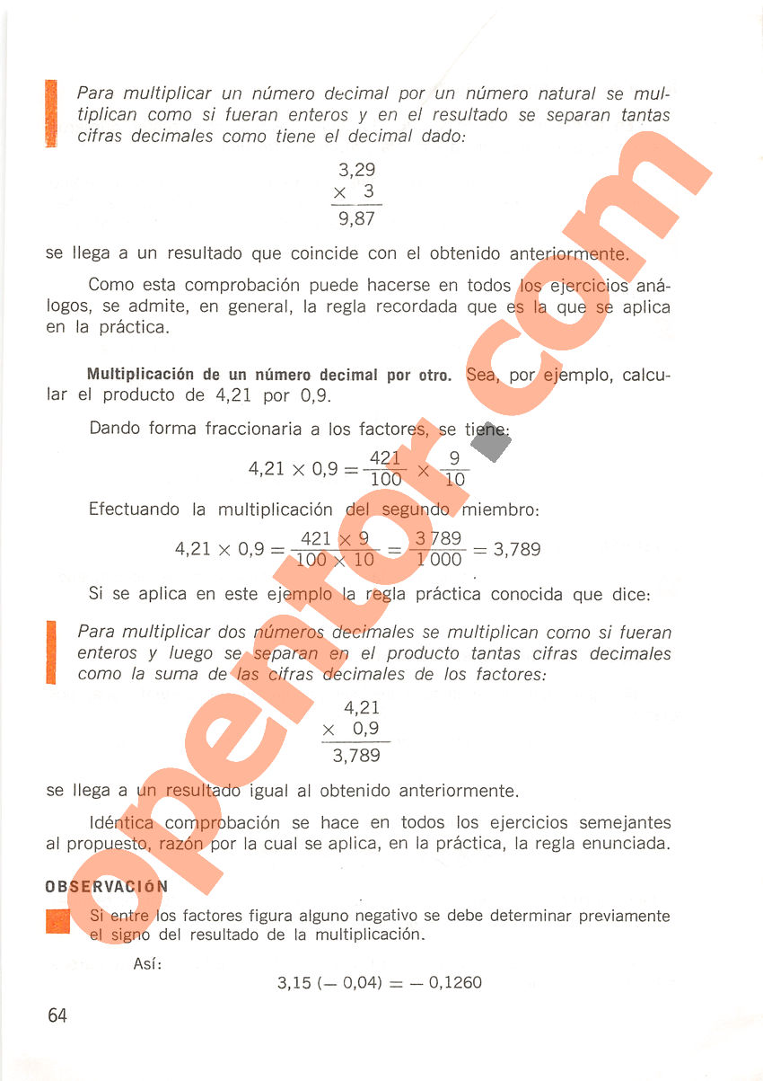 Aritmética de Repetto 2 - Página 64