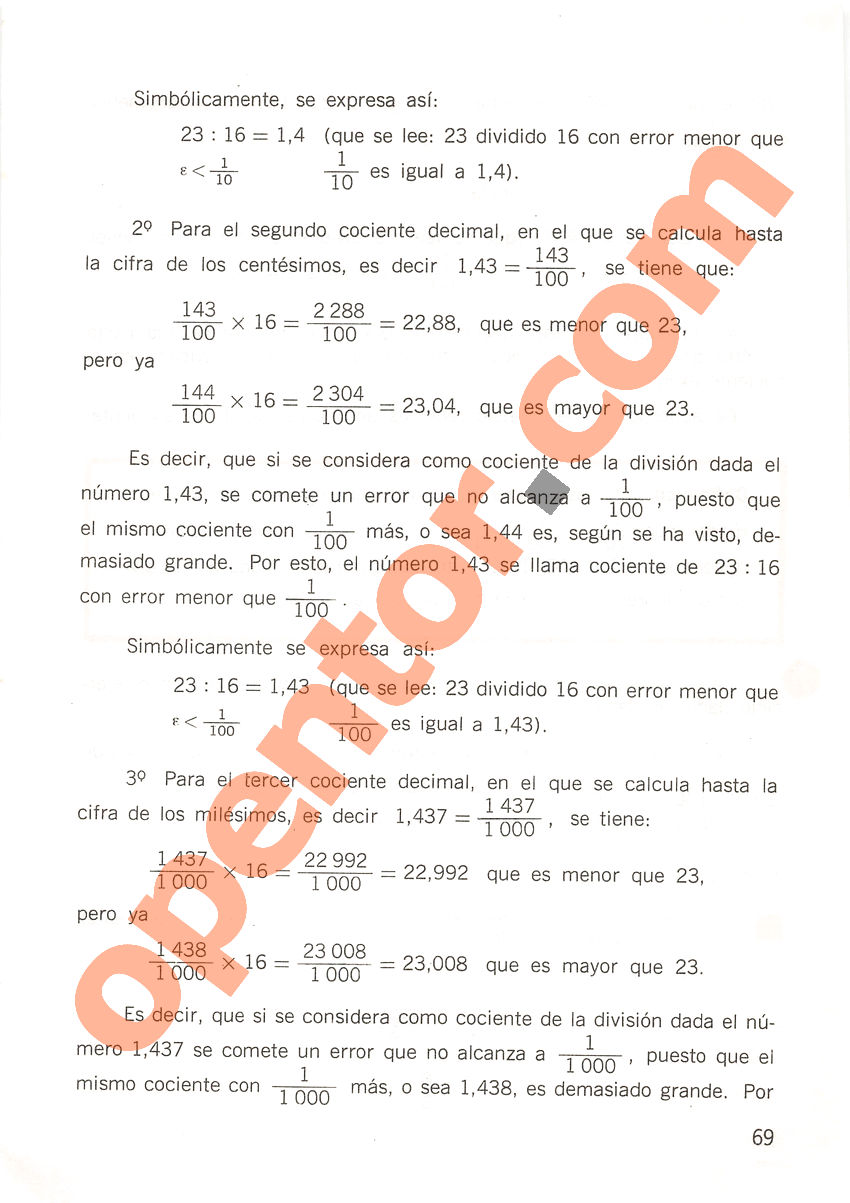 Aritmética de Repetto 2 - Página 69