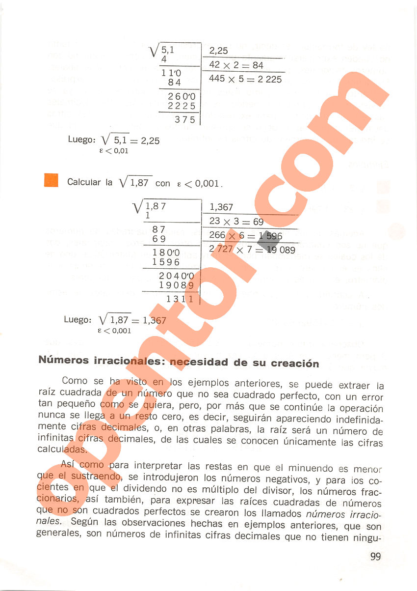 Aritmética de Repetto 2 - Página 99