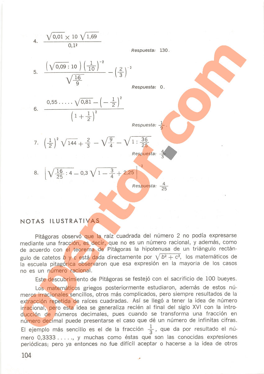 Aritmética de Repetto 2 - Página 104