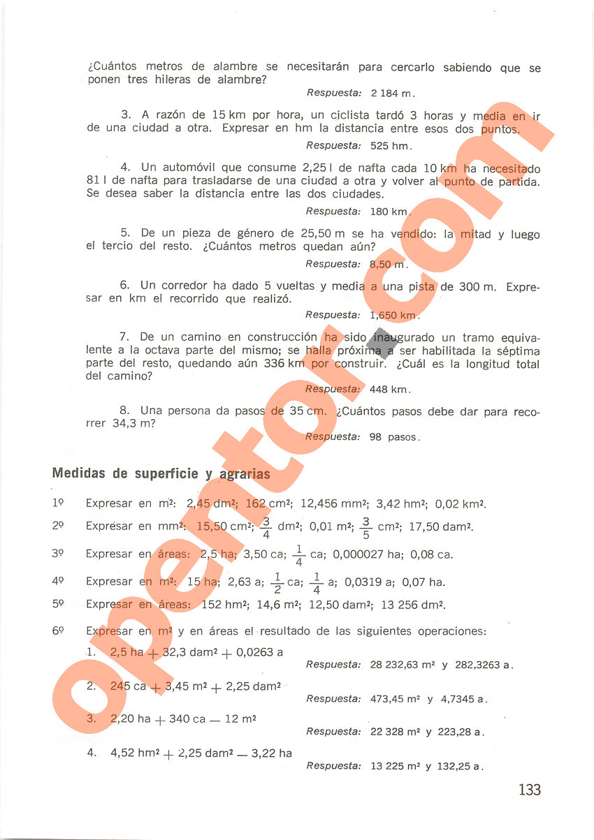 Aritmética de Repetto 2 - Página 133