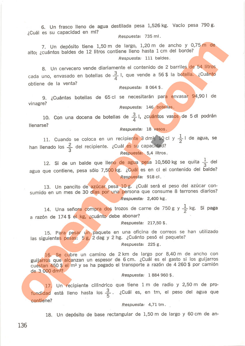 Aritmética de Repetto 2 - Página 136
