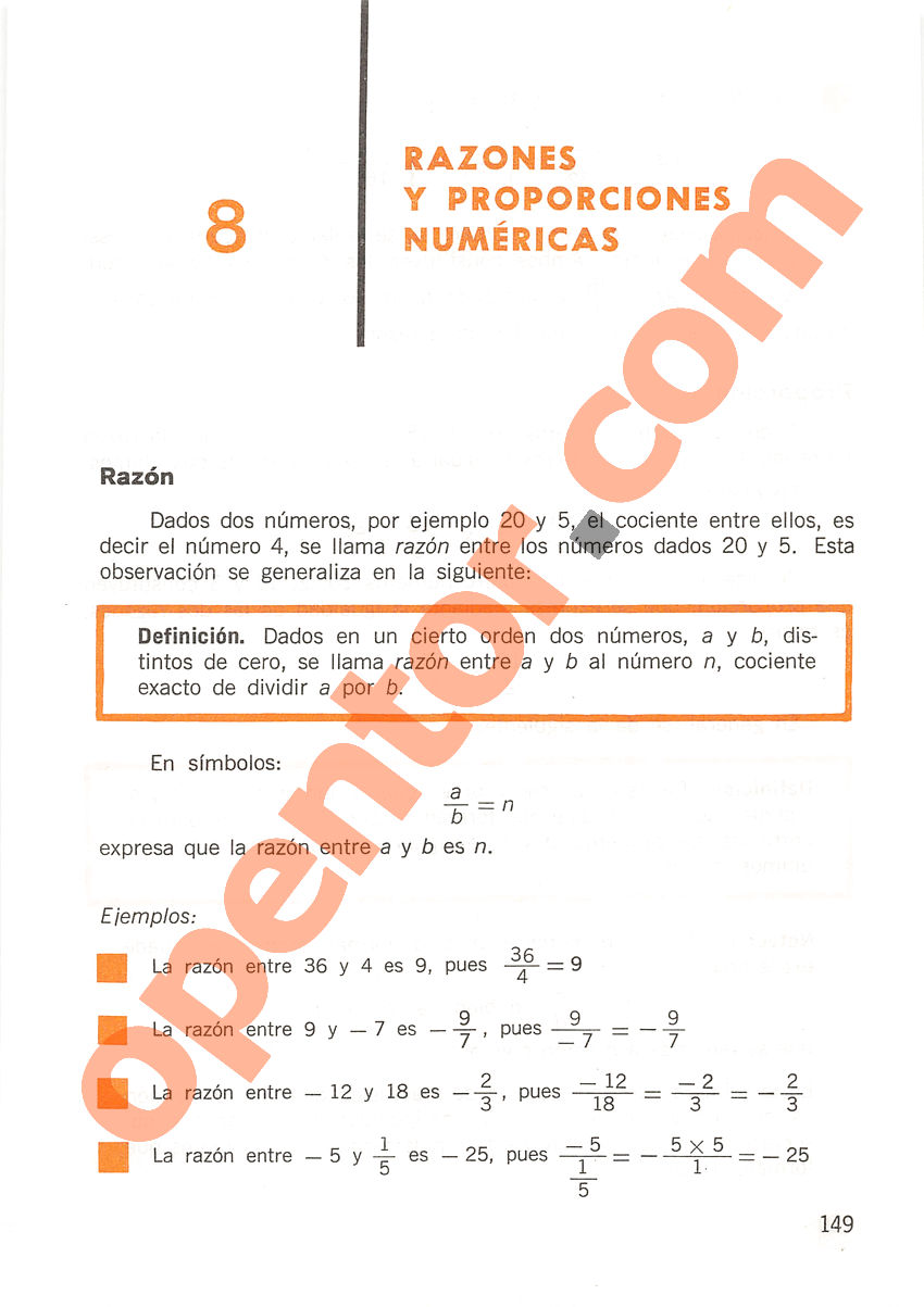 Aritmética de Repetto 2 - Página 149