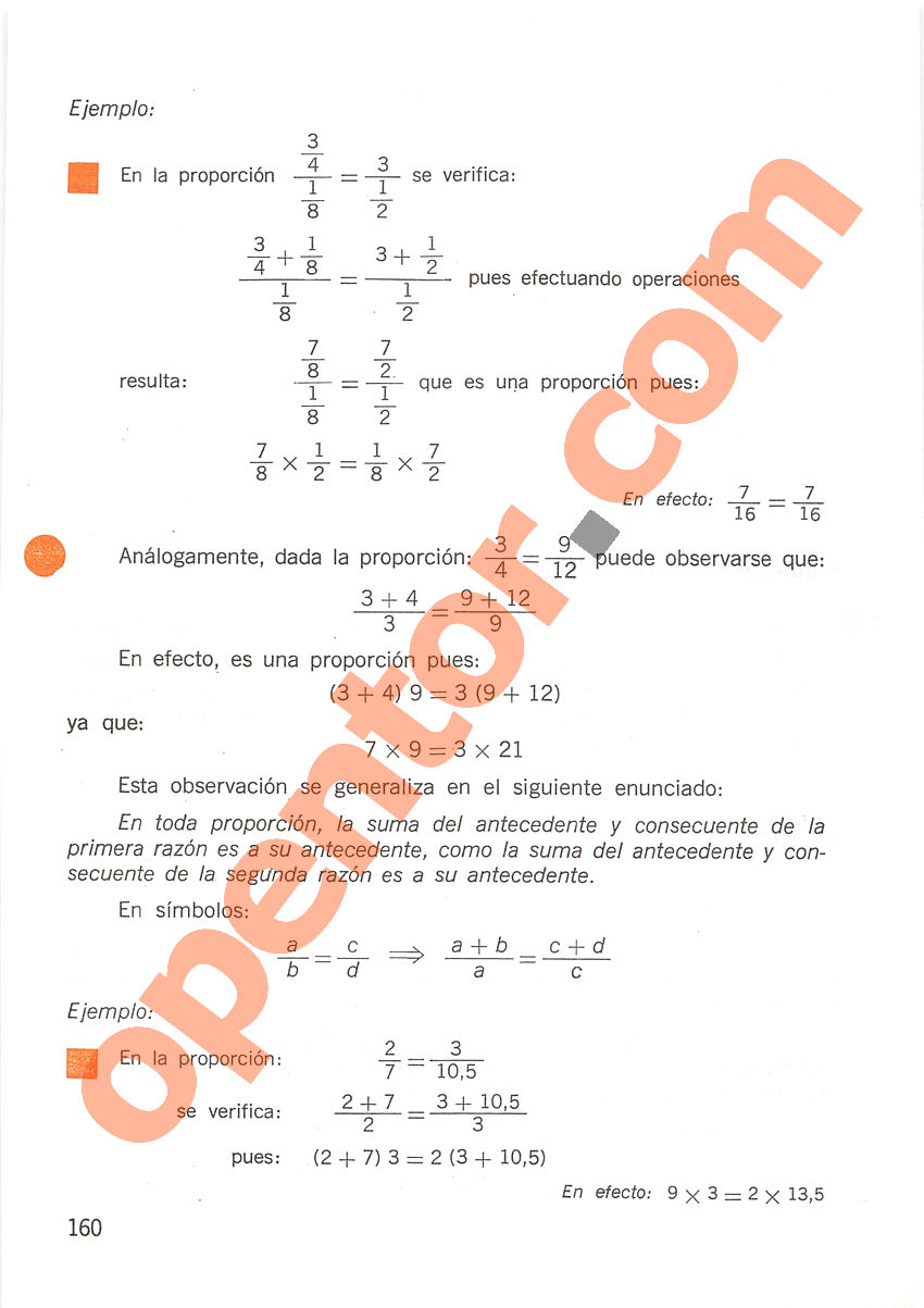 Aritmética de Repetto 2 - Página 160
