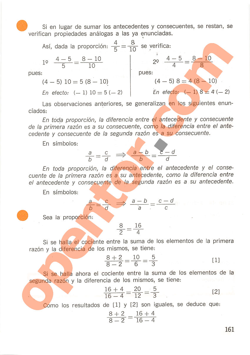 Aritmética de Repetto 2 - Página 161