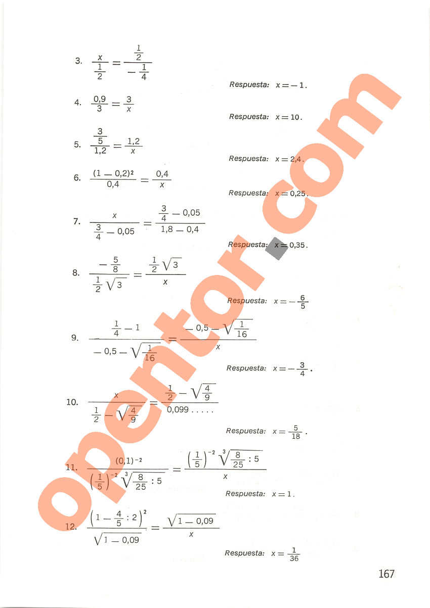 Aritmética de Repetto 2 - Página 167