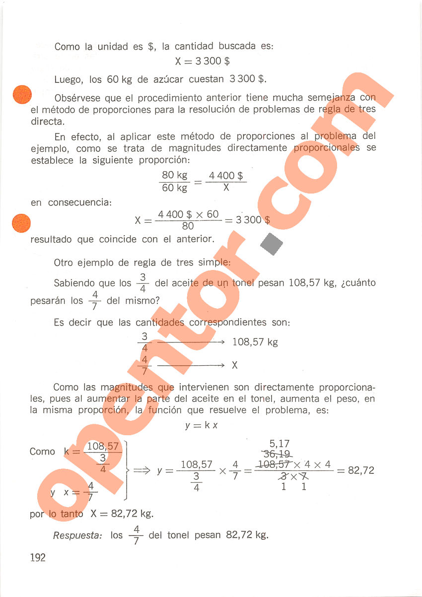 Aritmética de Repetto 2 - Página 192