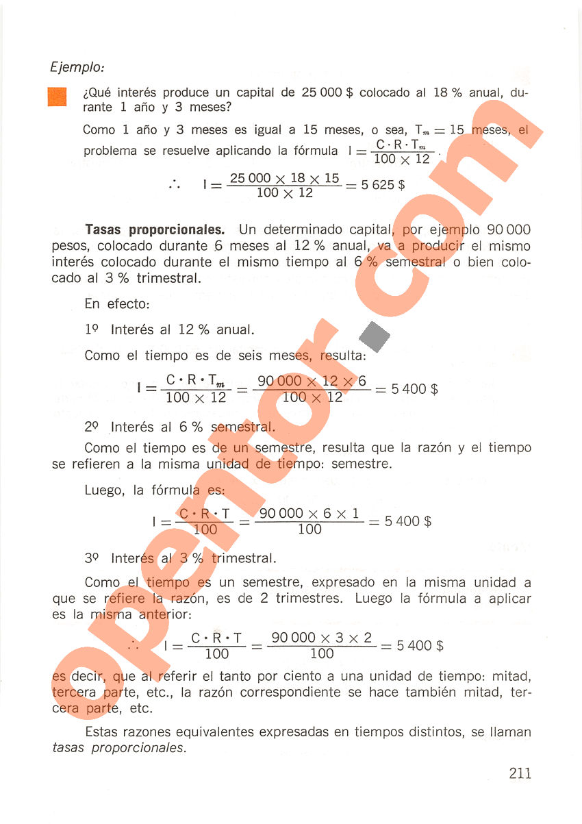 Aritmética de Repetto 2 - Página 211