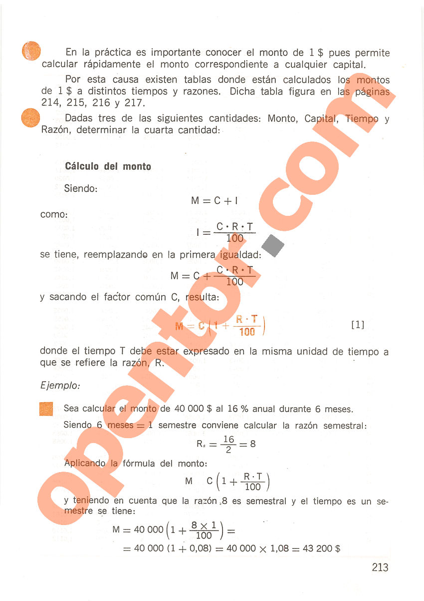 Aritmética de Repetto 2 - Página 213