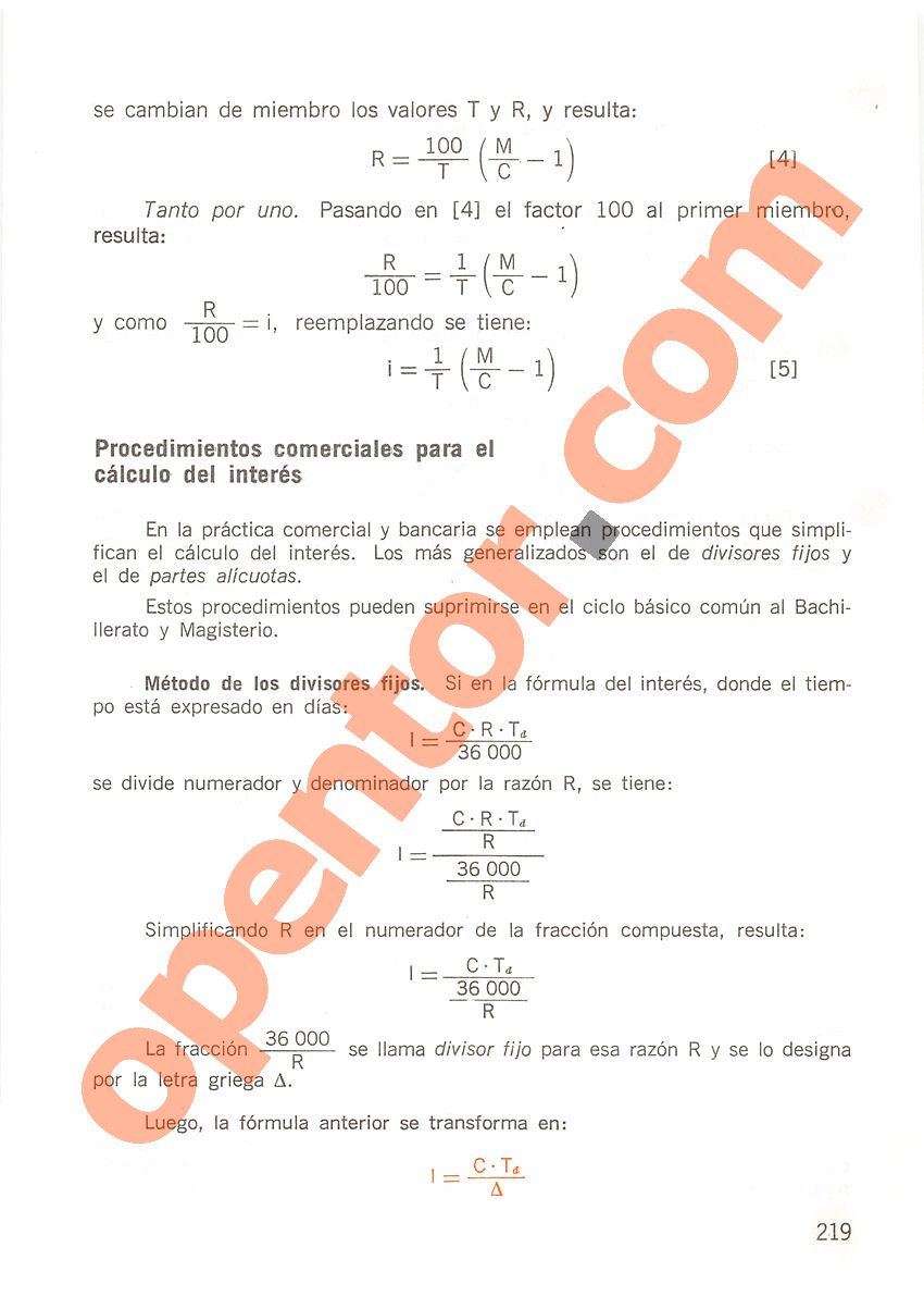 Aritmética de Repetto 2 - Página 219