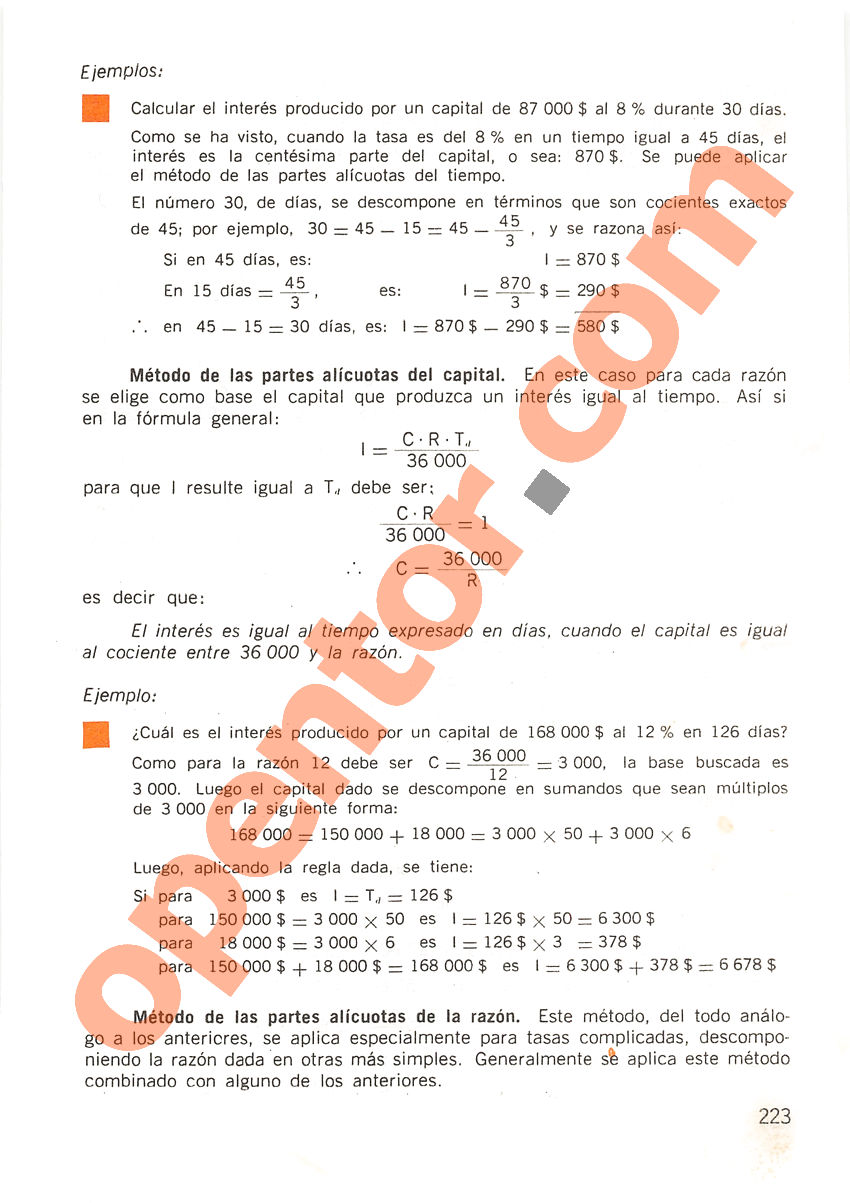 Aritmética de Repetto 2 - Página 223