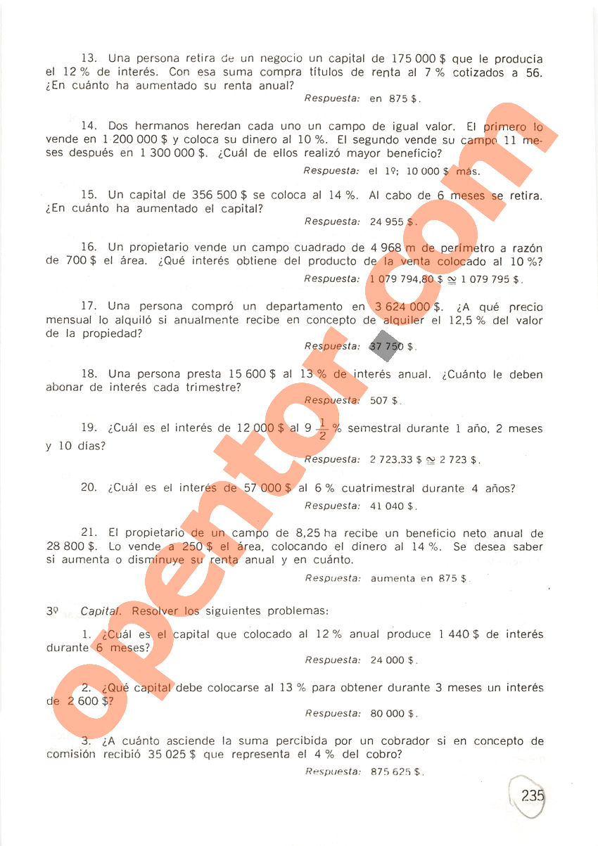 Aritmética de Repetto 2 - Página 235