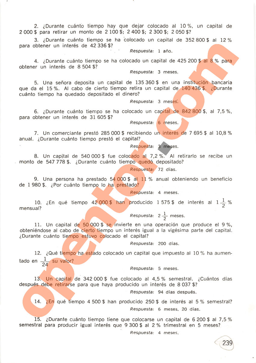 Aritmética de Repetto 2 - Página 239