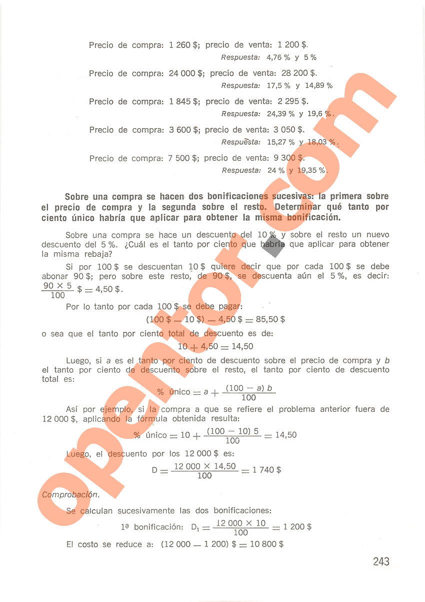 Aritmética de Repetto 2 - Página 243