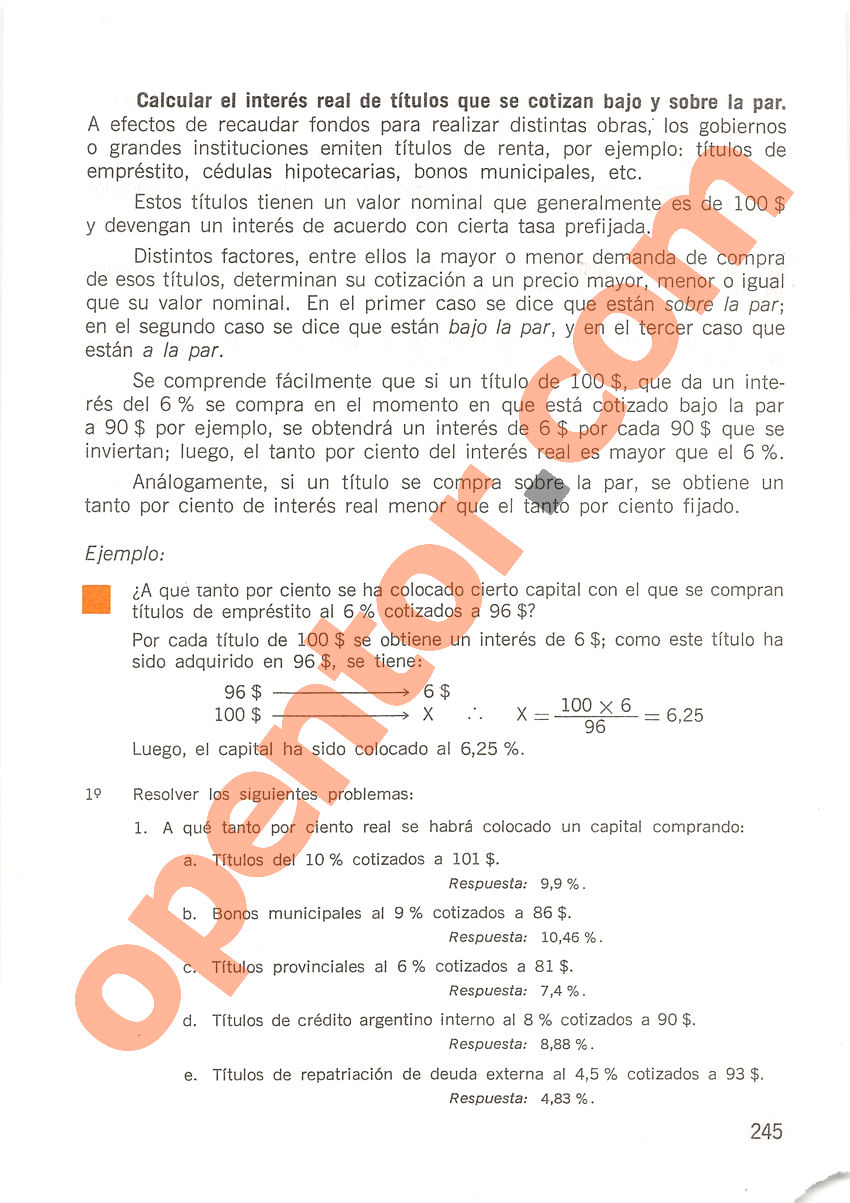 Aritmética de Repetto 2 - Página 245