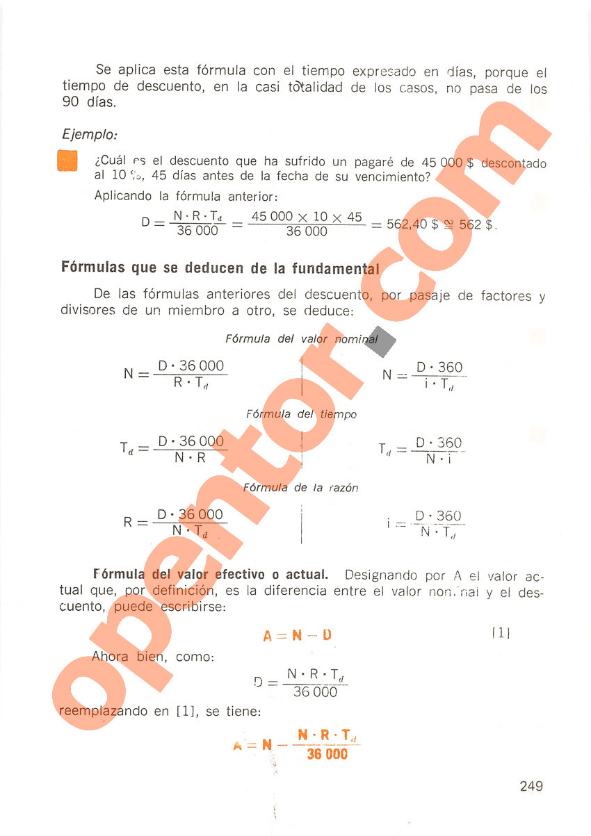 Aritmética de Repetto 2 - Página 249