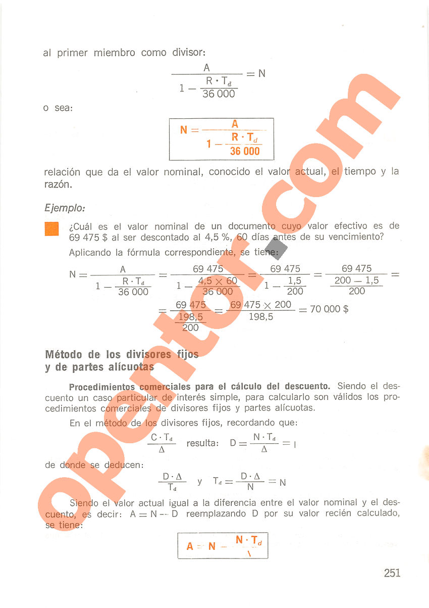 Aritmética de Repetto 2 - Página 251