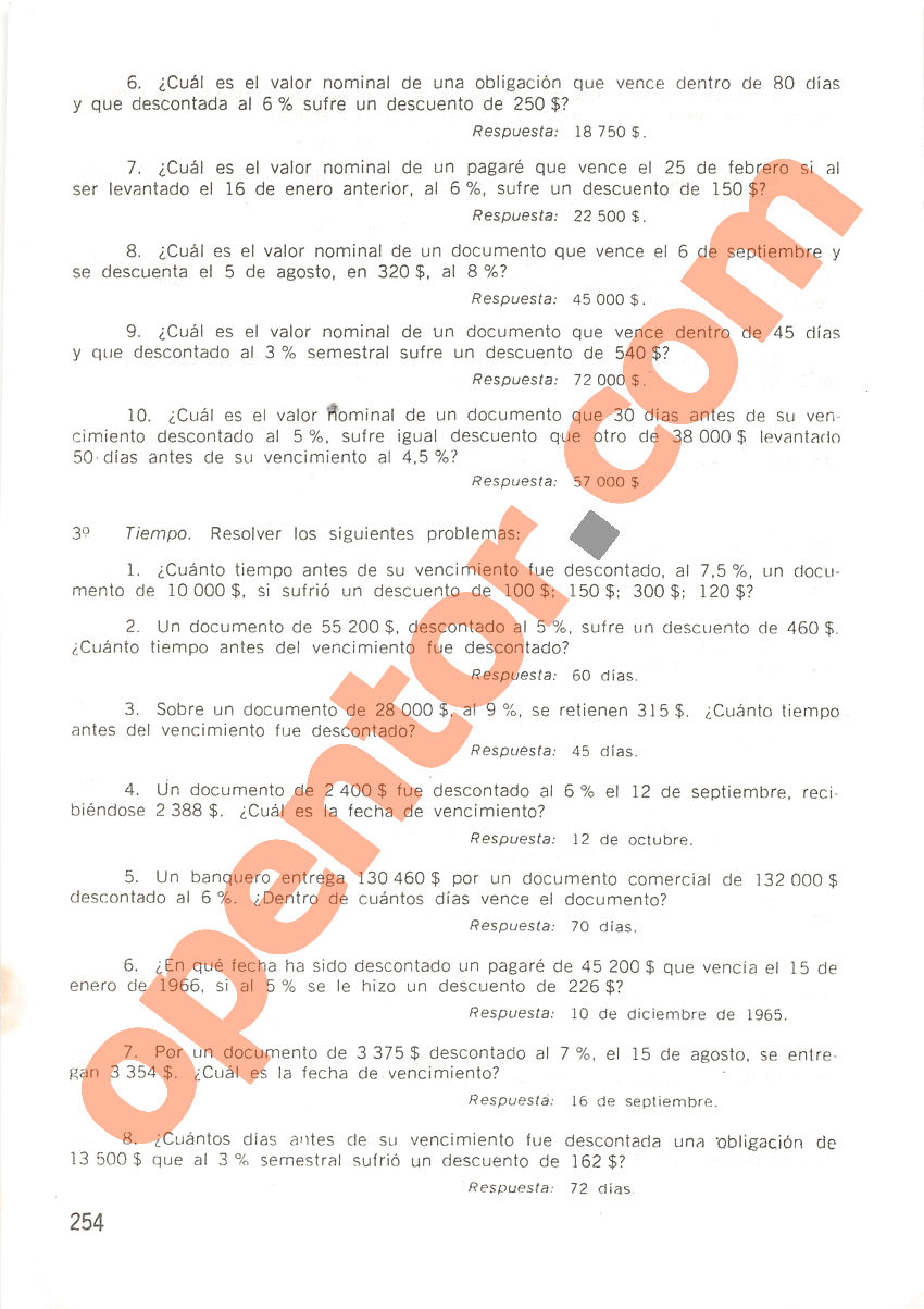 Aritmética de Repetto 2 - Página 254
