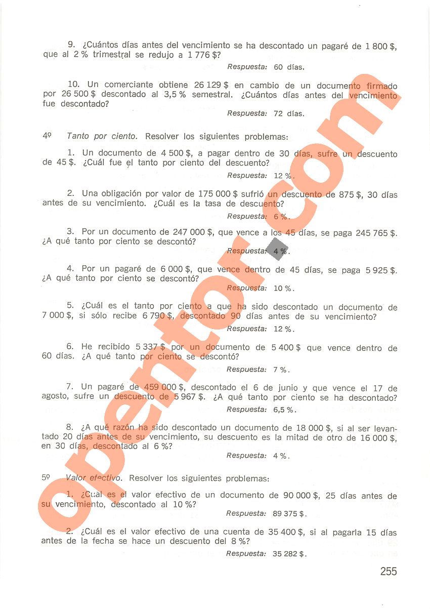 Aritmética de Repetto 2 - Página 255