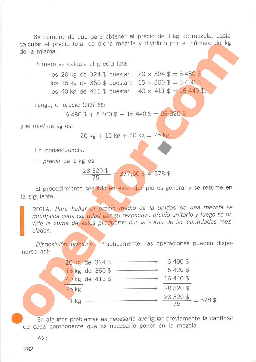 Aritmética de Repetto 2 - Página 282