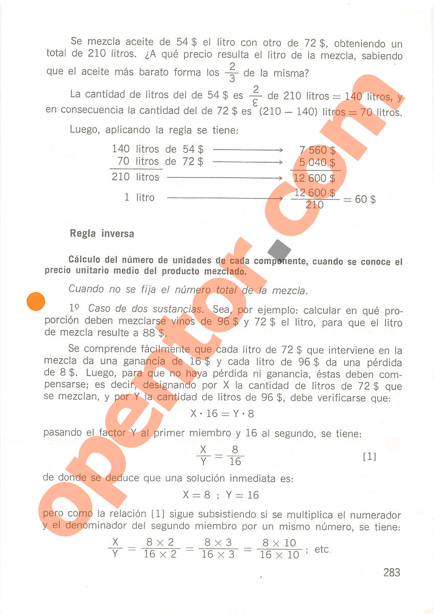Aritmética de Repetto 2 - Página 283