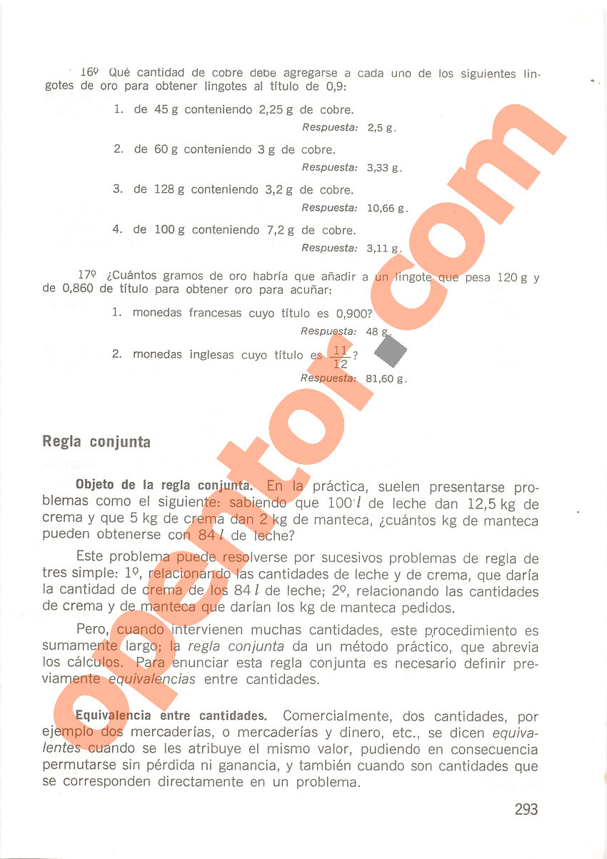 Aritmética de Repetto 2 - Página 293