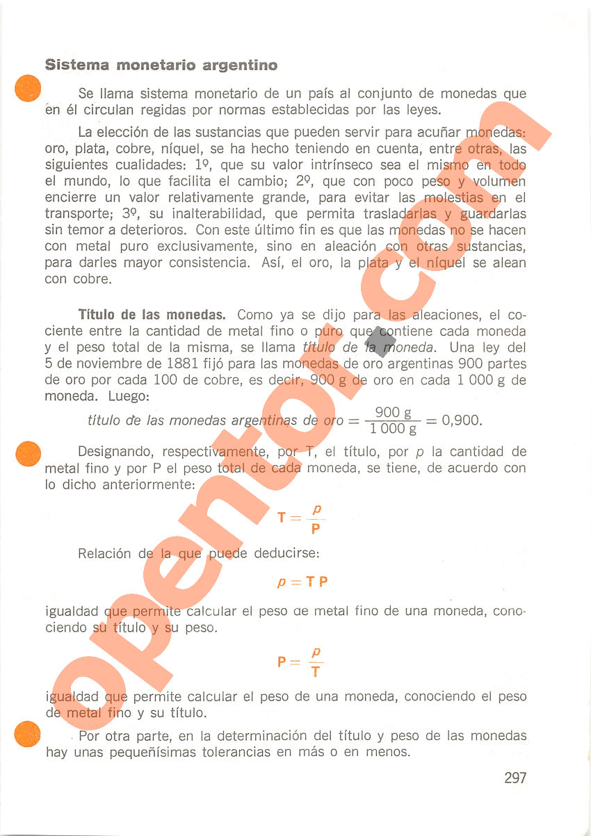 Aritmética de Repetto 2 - Página 297