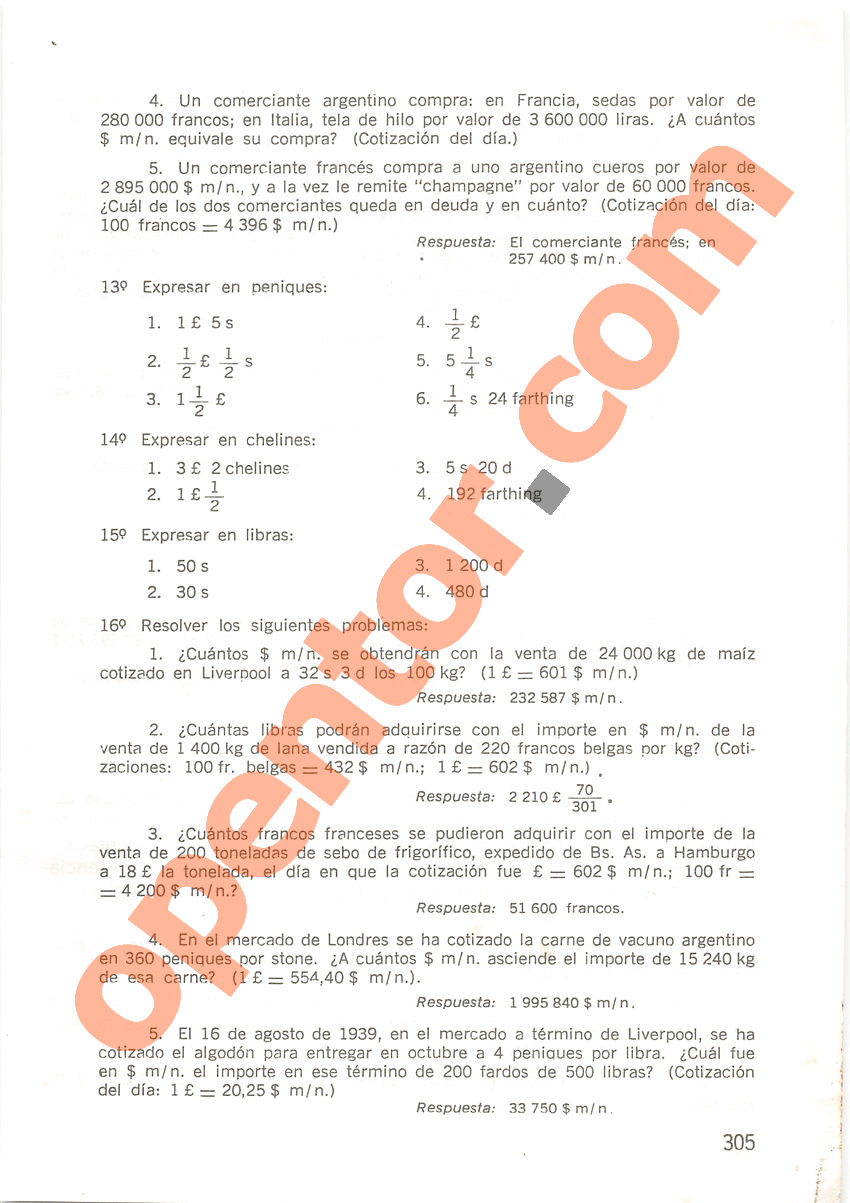 Aritmética de Repetto 2 - Página 305