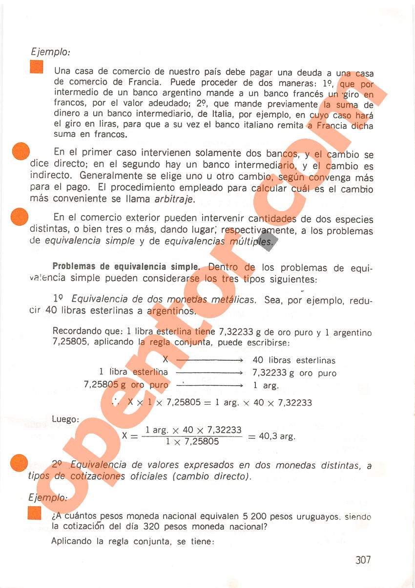 Aritmética de Repetto 2 - Página 307