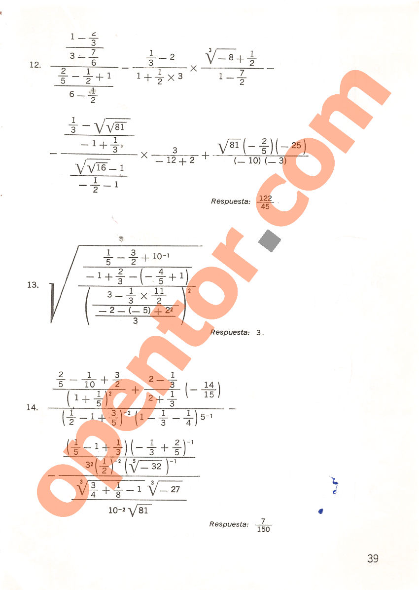 Aritmética de Repetto 3 - Página 39