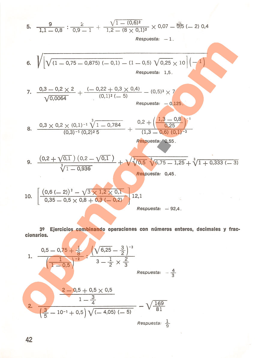Aritmética de Repetto 3 - Página 42