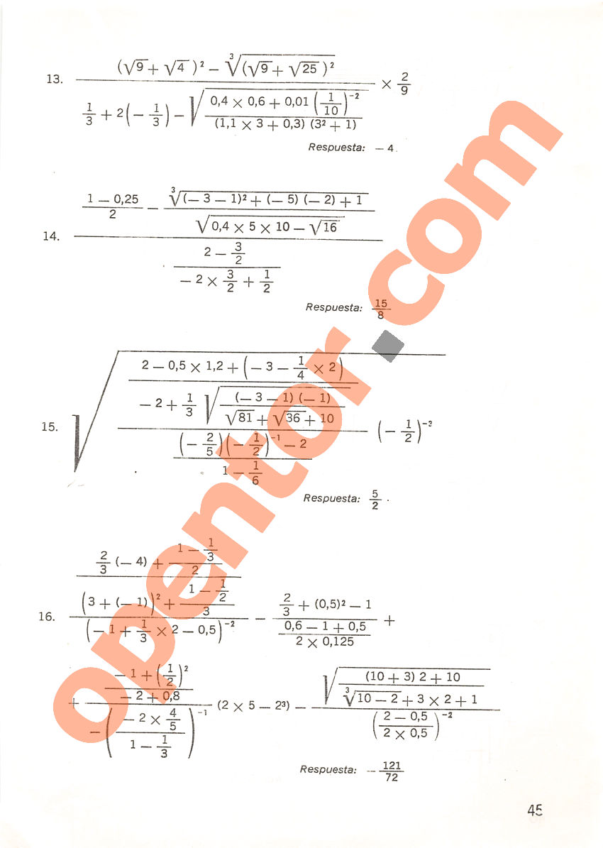 Aritmética de Repetto 3 - Página 45