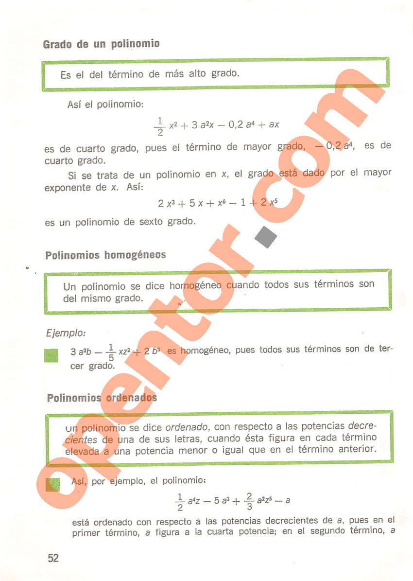 Aritmética de Repetto 3 - Página 52