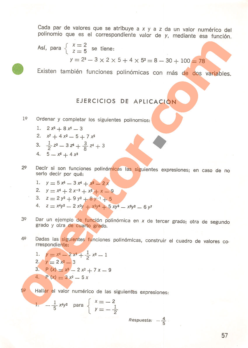 Aritmética de Repetto 3 - Página 57