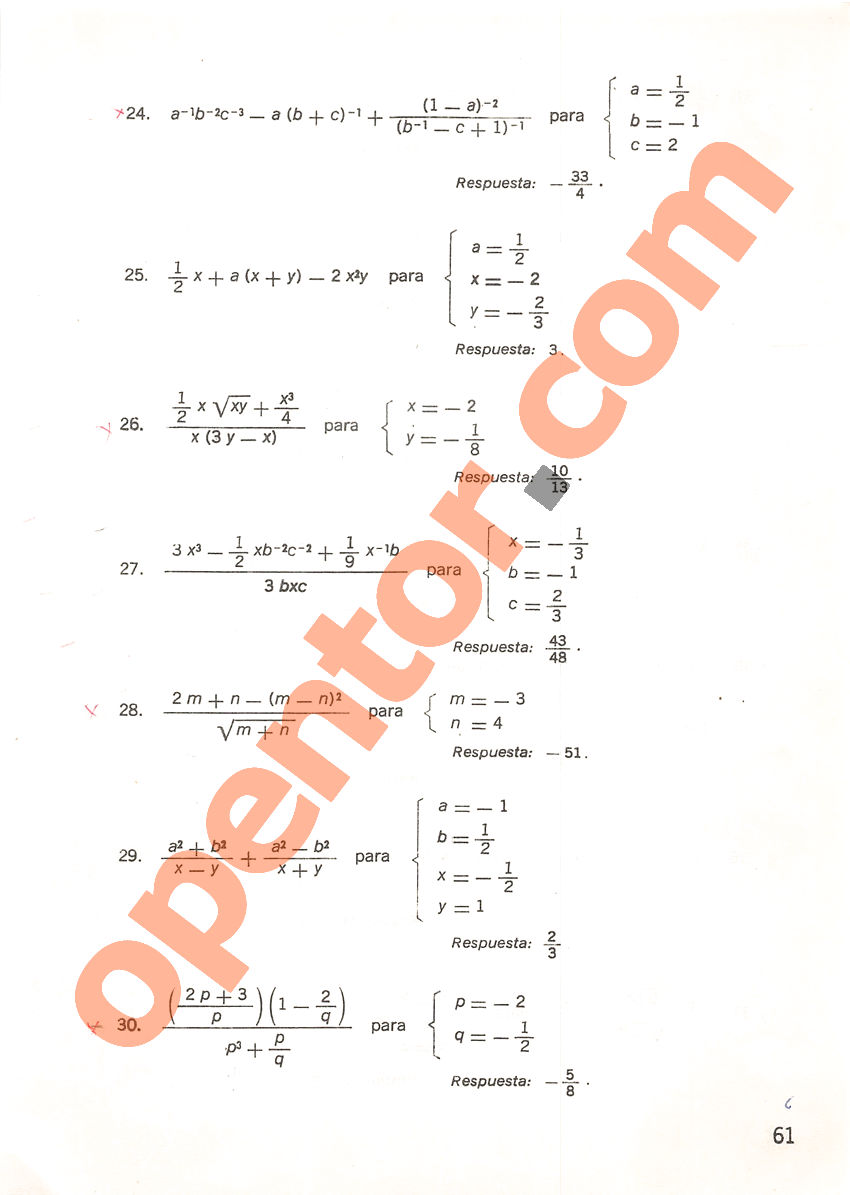 Aritmética de Repetto 3 - Página 61