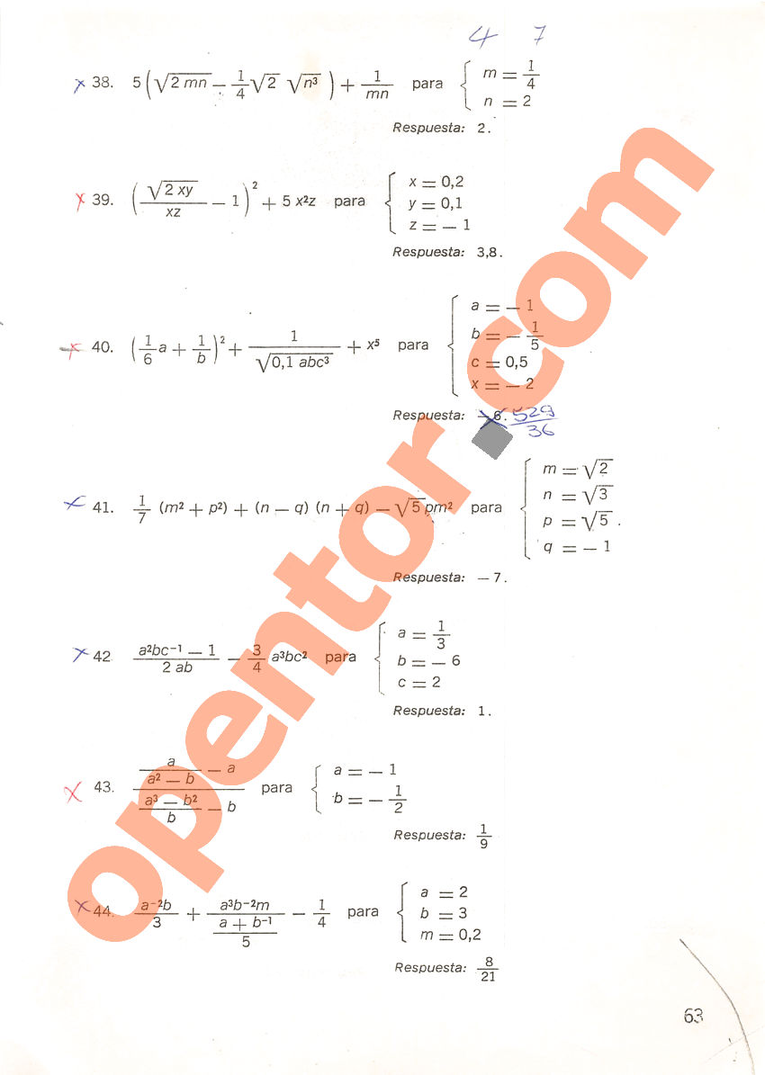 Aritmética de Repetto 3 - Página 63