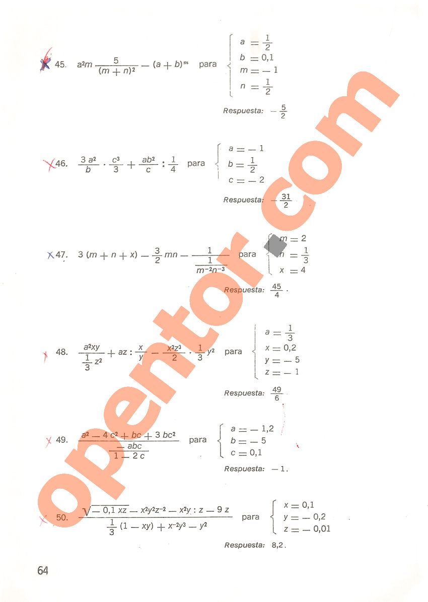 Aritmética de Repetto 3 - Página 64