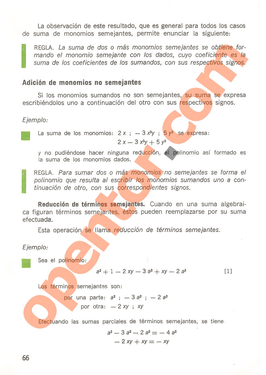 Aritmética de Repetto 3 - Página 66