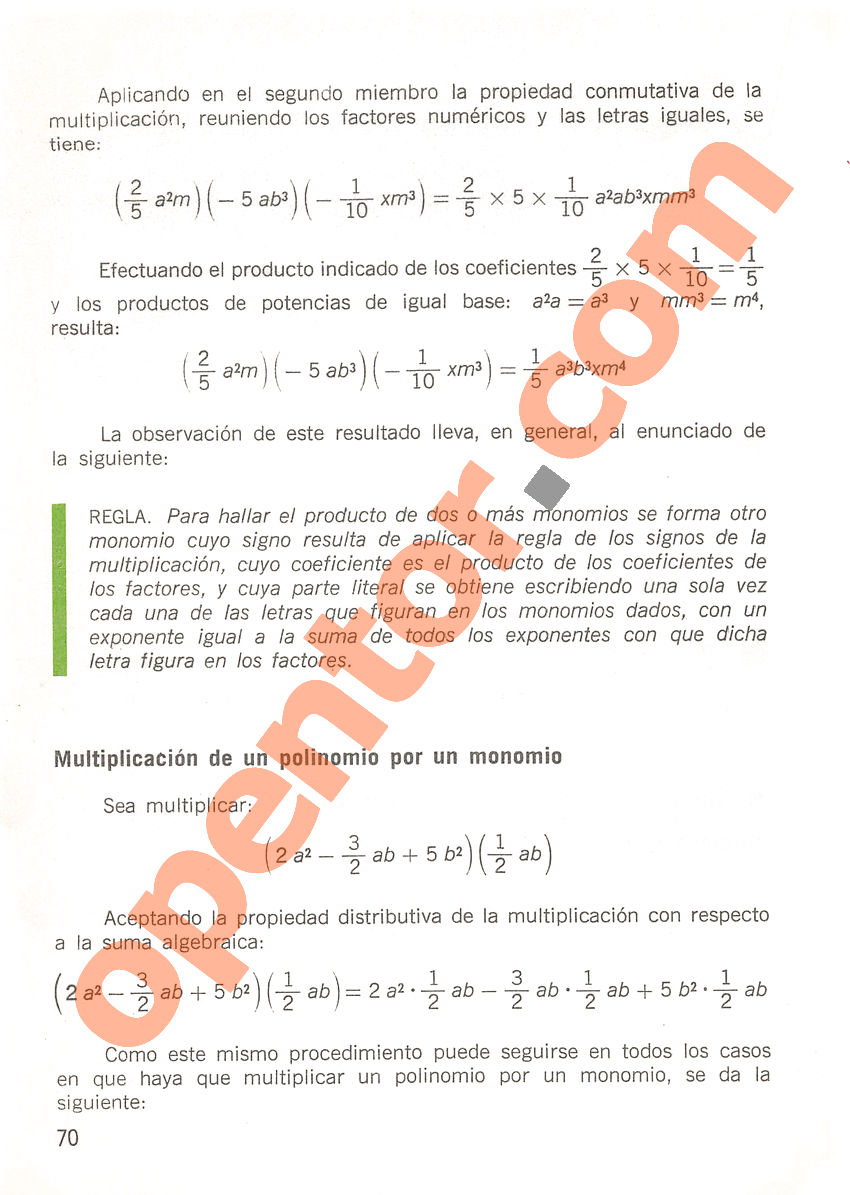 Aritmética de Repetto 3 - Página 70