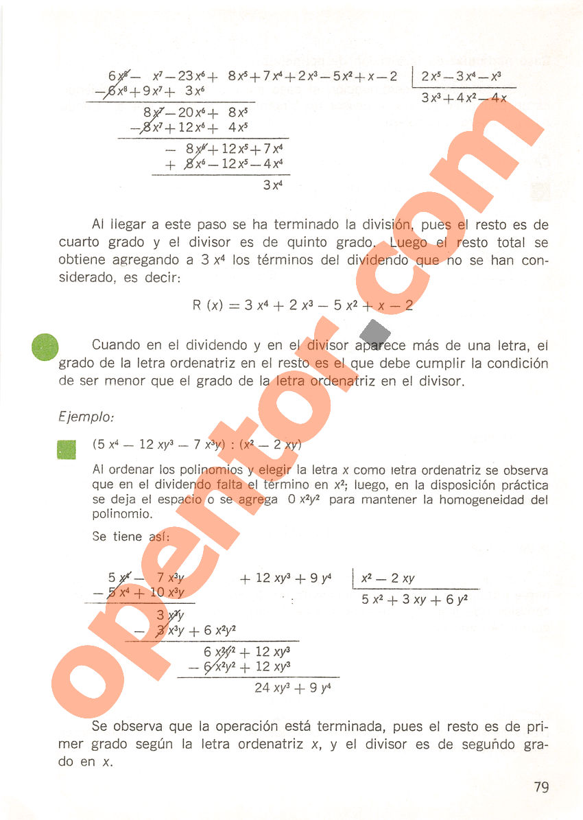 Aritmética de Repetto 3 - Página 79