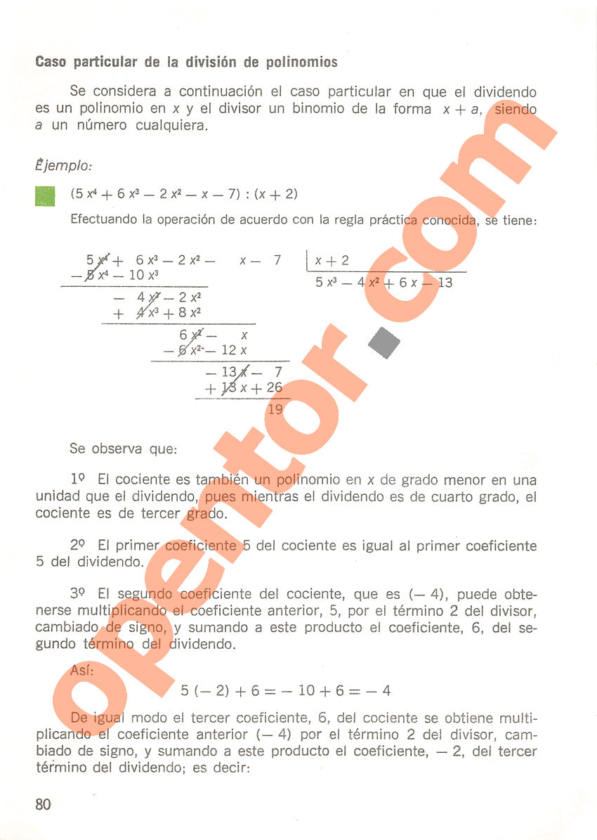 Aritmética de Repetto 3 - Página 80