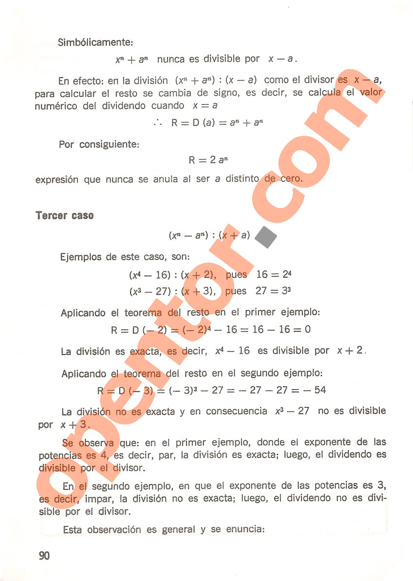 Aritmética de Repetto 3 - Página 90